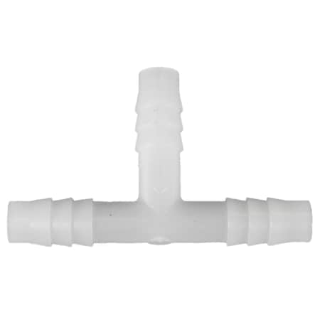 Midwest Fastener 5/16" Nylon Plastic Hose Tee 4PK 66471
